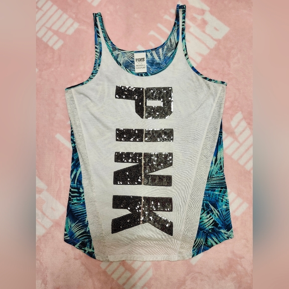 #264 VS Pink 7 PIECE Floral Set 💙🌿💚 - Picture 8 of 15